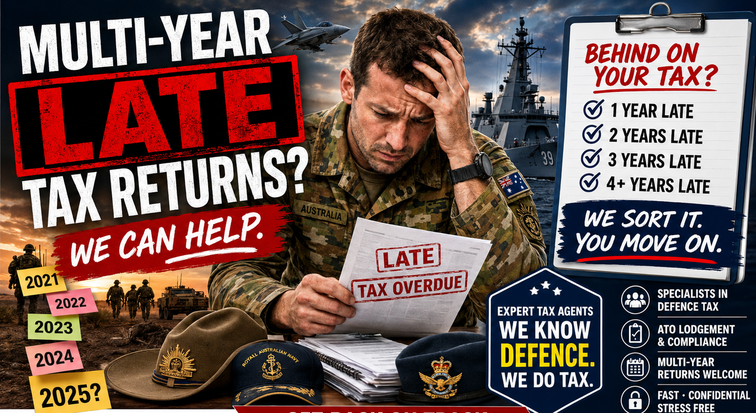 DefenceTax multi-year late tax return support